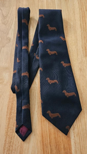 Chip dachshund navy blue neck - chip,